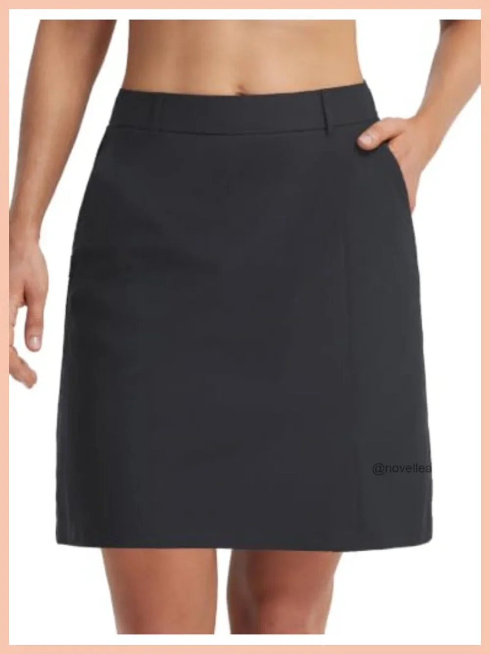 Women's Golf Skort with Pockets UPF 50+ Stretch Waistband